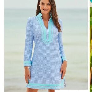 Lake Como Tunic Swim Coverup by Cabana Life NWT